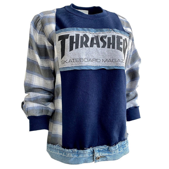 Thrasher Unisex Fleece, Flannel, Denim Trio
