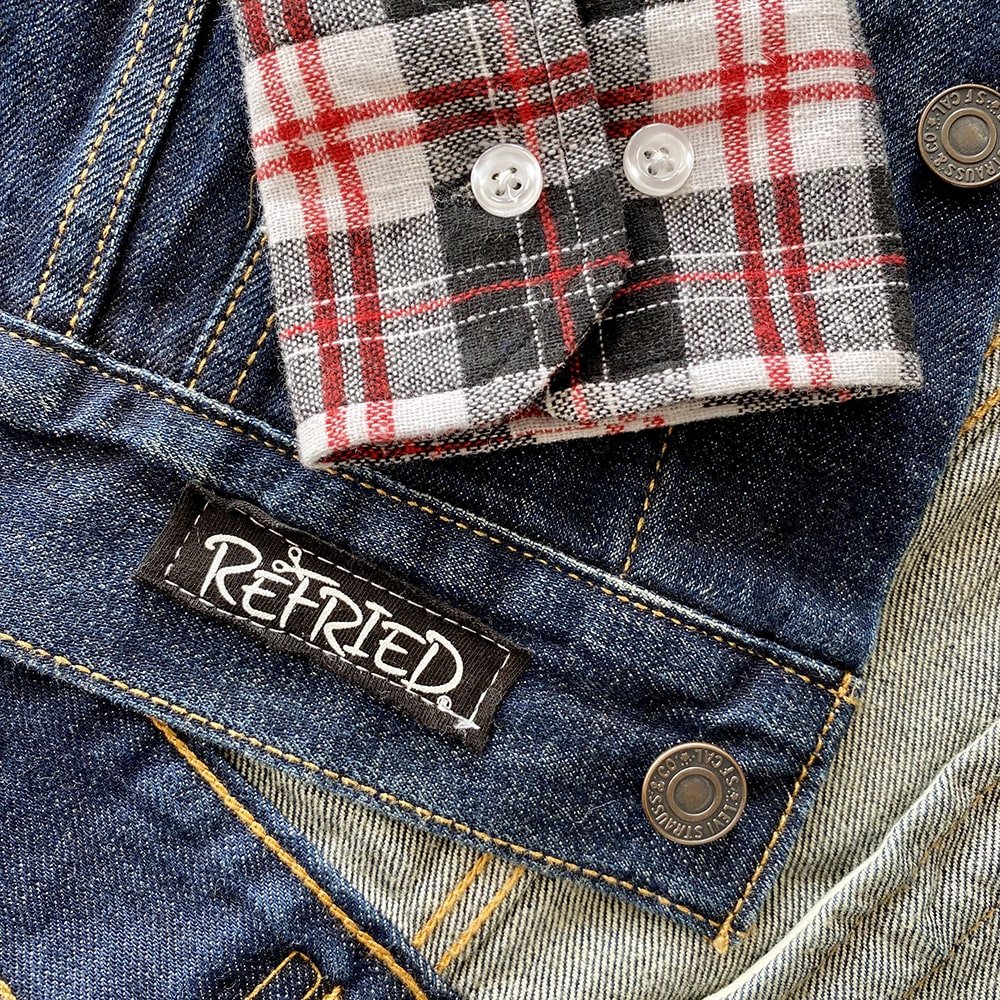 AC/DC Denim Flannel Jacket – Refried Apparel