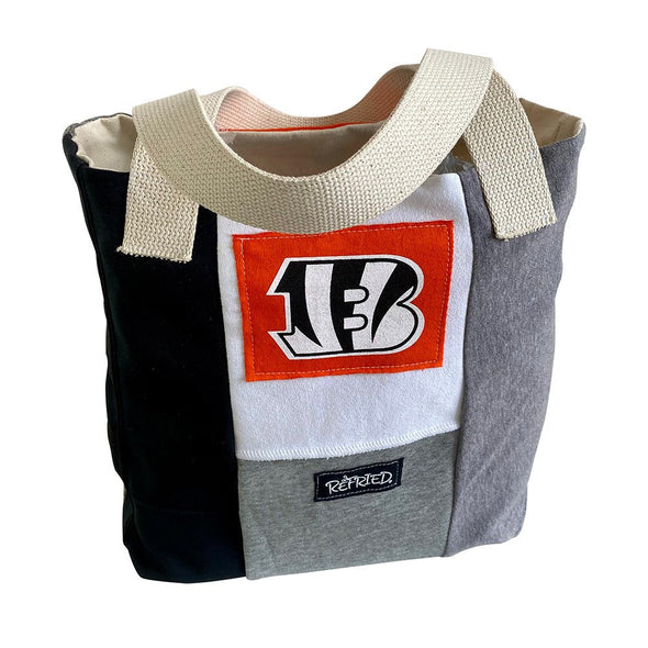 Cincinnati Bengals Tote Bag - Black/White/Grey