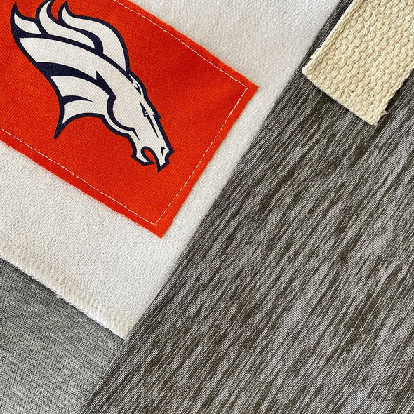 Denver Broncos Tote Bag - Black/White/Grey
