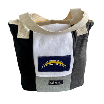 Los Angeles Chargers Tote Bag - Black/White/Grey