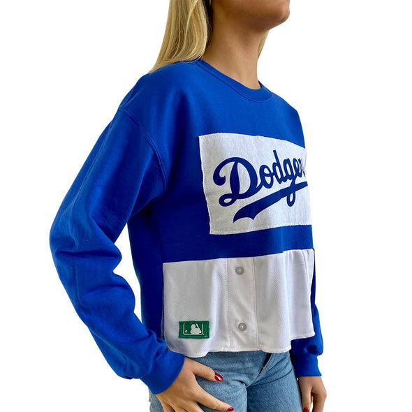 Los Angeles Dodgers Crew Crop Sweatshirt