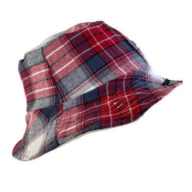 Red Flannel Bucket Hat