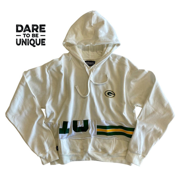 Green Bay Packers Hooded Crop Sweatshirt