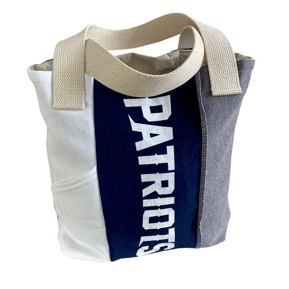 New England Patriots Tote Bag - Black/White/Grey