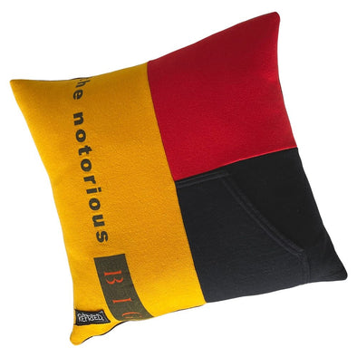 The Notorious Big Pillow - Yellow/Red/Black
