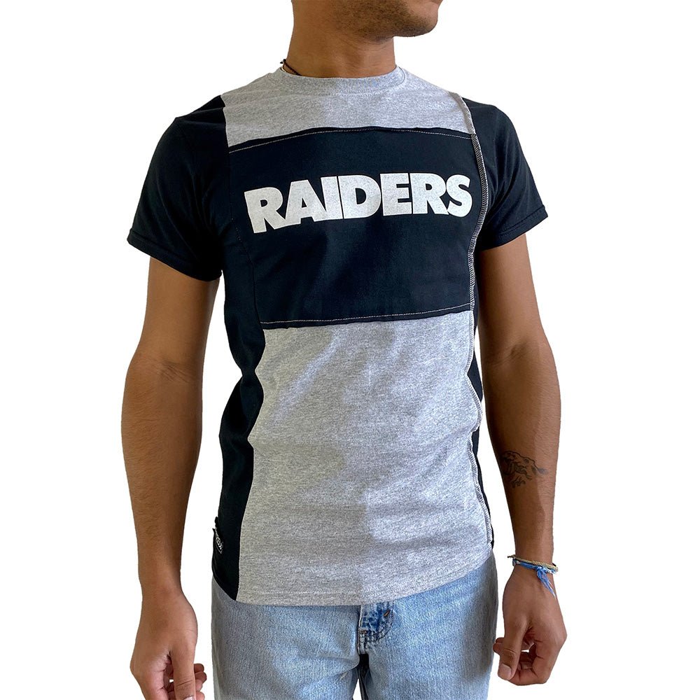 Las Vegas Raiders Split Short Sleeve Tee - Black