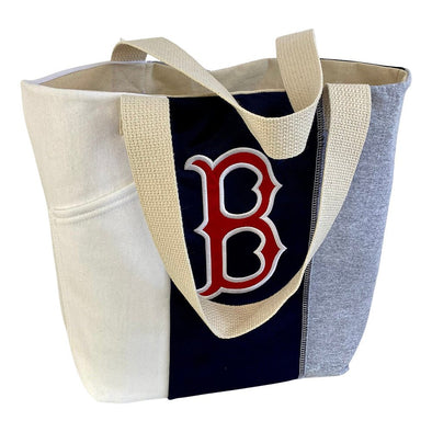 Boston Red Sox Refried Apparel Women's Sustainable Tri-Blend Tank Top - Navy