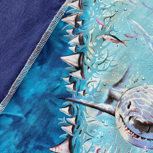 Shark Long Sleeve Split Side Tee