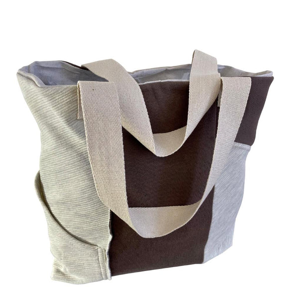 Brown/Grey Tote Bag