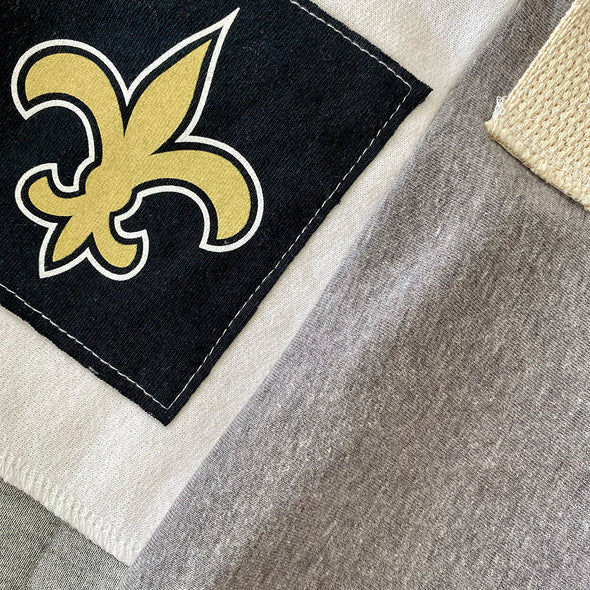 New Orleans Saints Tote Bag - Black/White/Grey