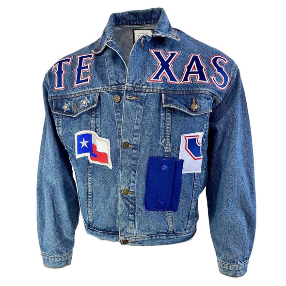 Texas Rangers Unisex Denim Jacket