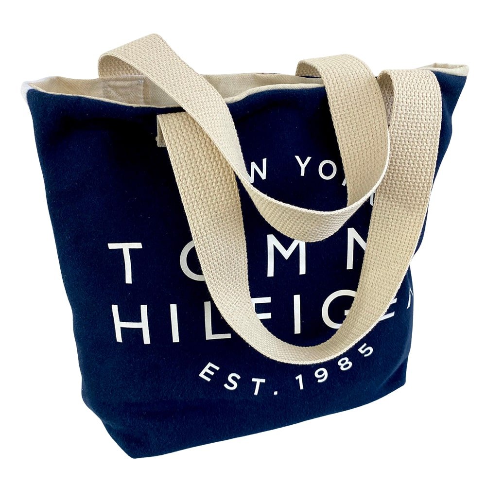 bolsa tommy hilfiger canvas tote bag travel Tommy Hilfiger Tote Bag