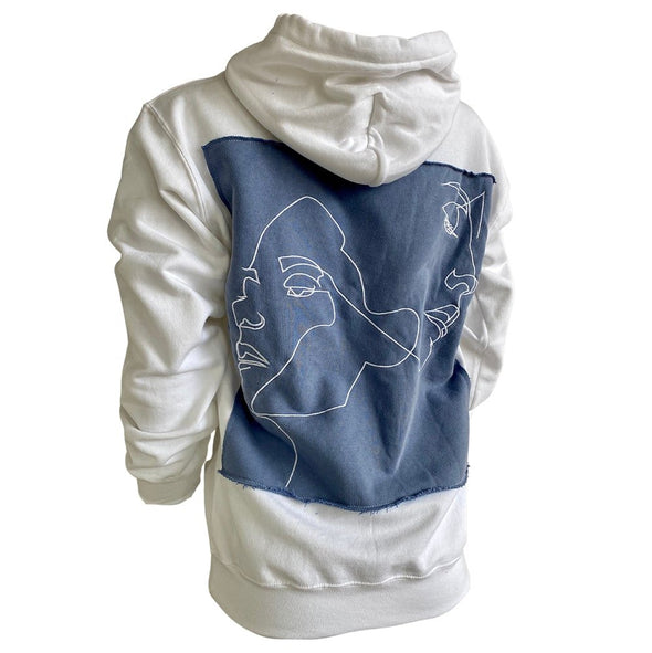 Flannel & Art Unisex Hooded Sweatshirt