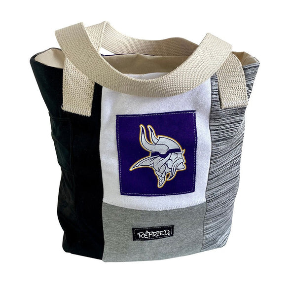 Minnesota Vikings Tote Bag - Black/White/Grey