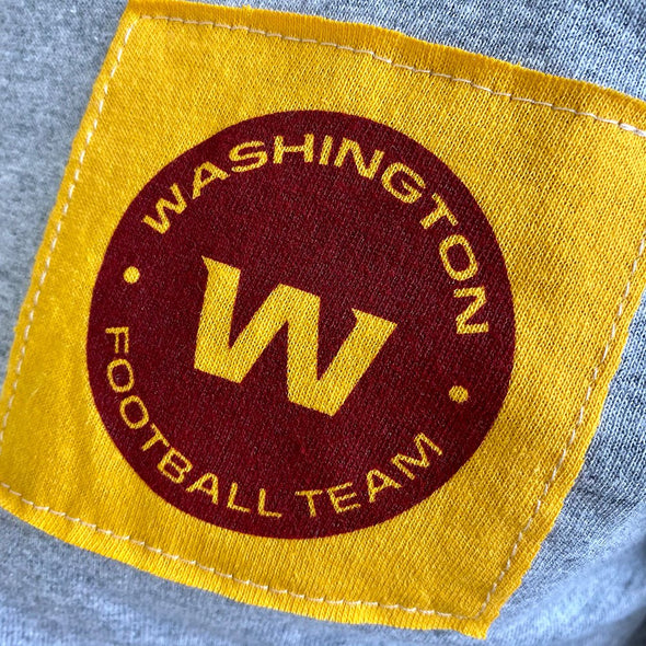 Washington Football Team Men’s Long Sleeve Angle Tee - Black/White/Grey