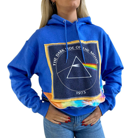 Pink Floyd Hooded Crop Sweatshirt