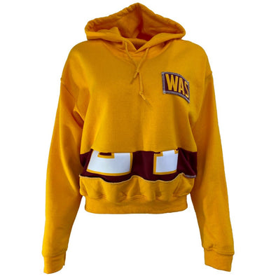 Washington Football Team Women's Hooded Crop Sweatshirt