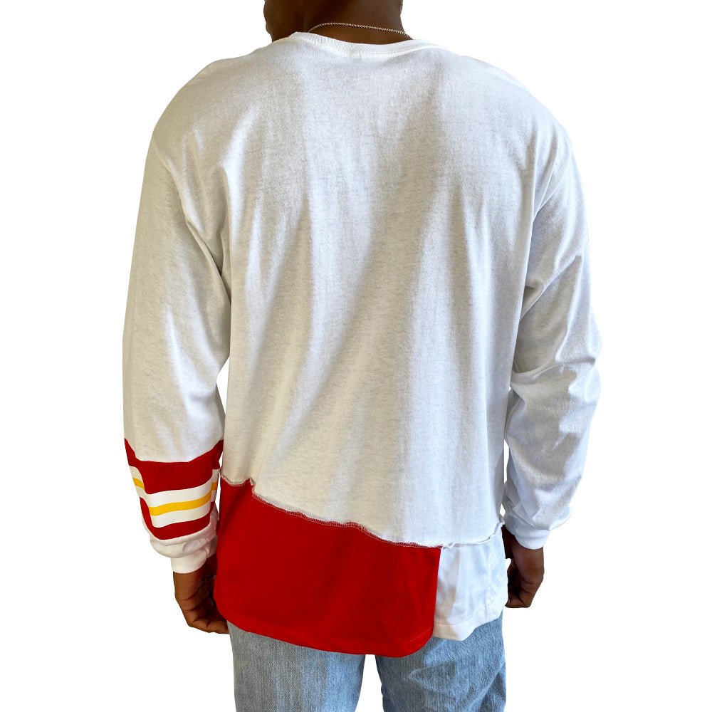 Refried Apparel Men's Refried Apparel Black Atlanta Falcons Sustainable  Angle Long Sleeve T-Shirt