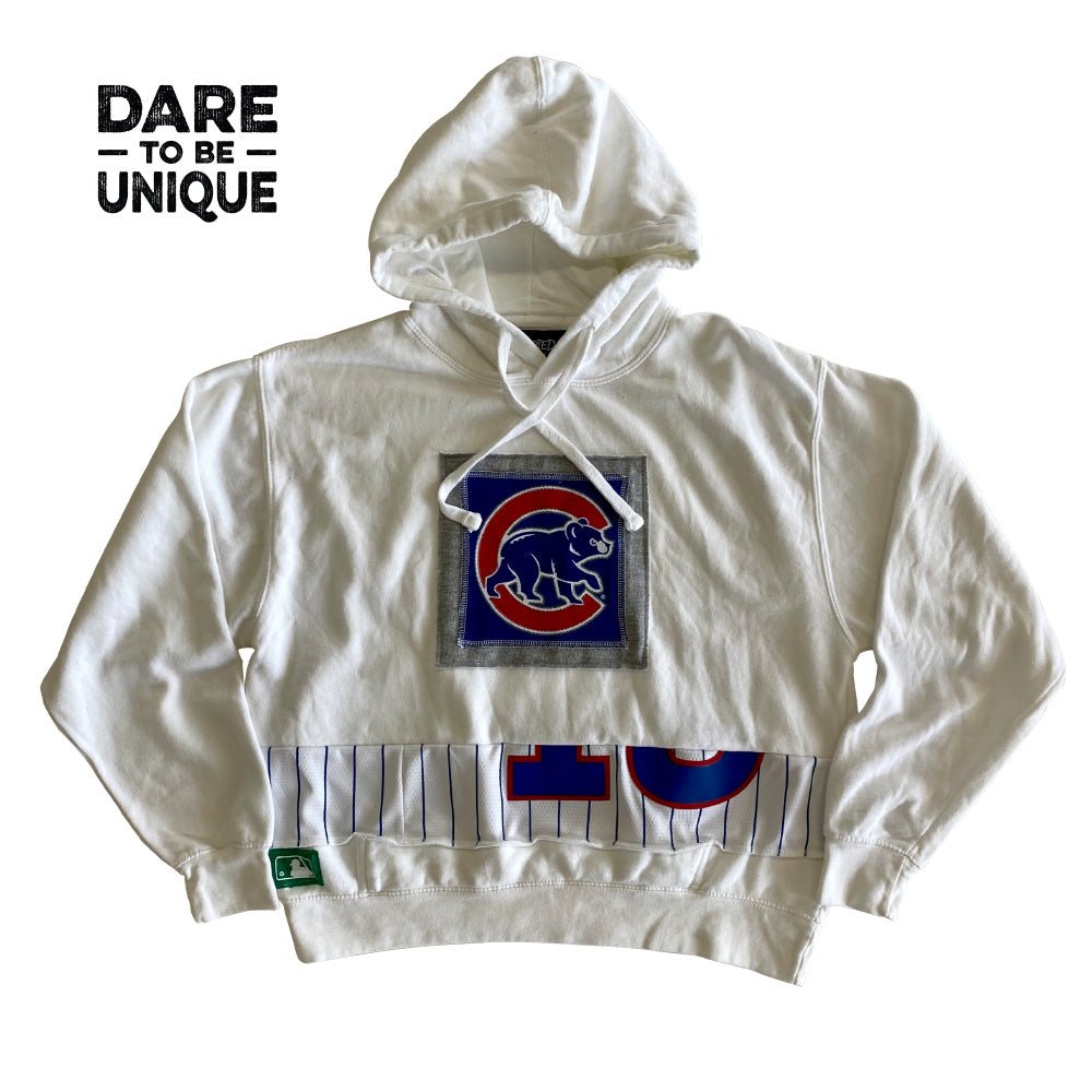 Chicago Cubs Hooded Crop Sweatshirt – Refried Apparel