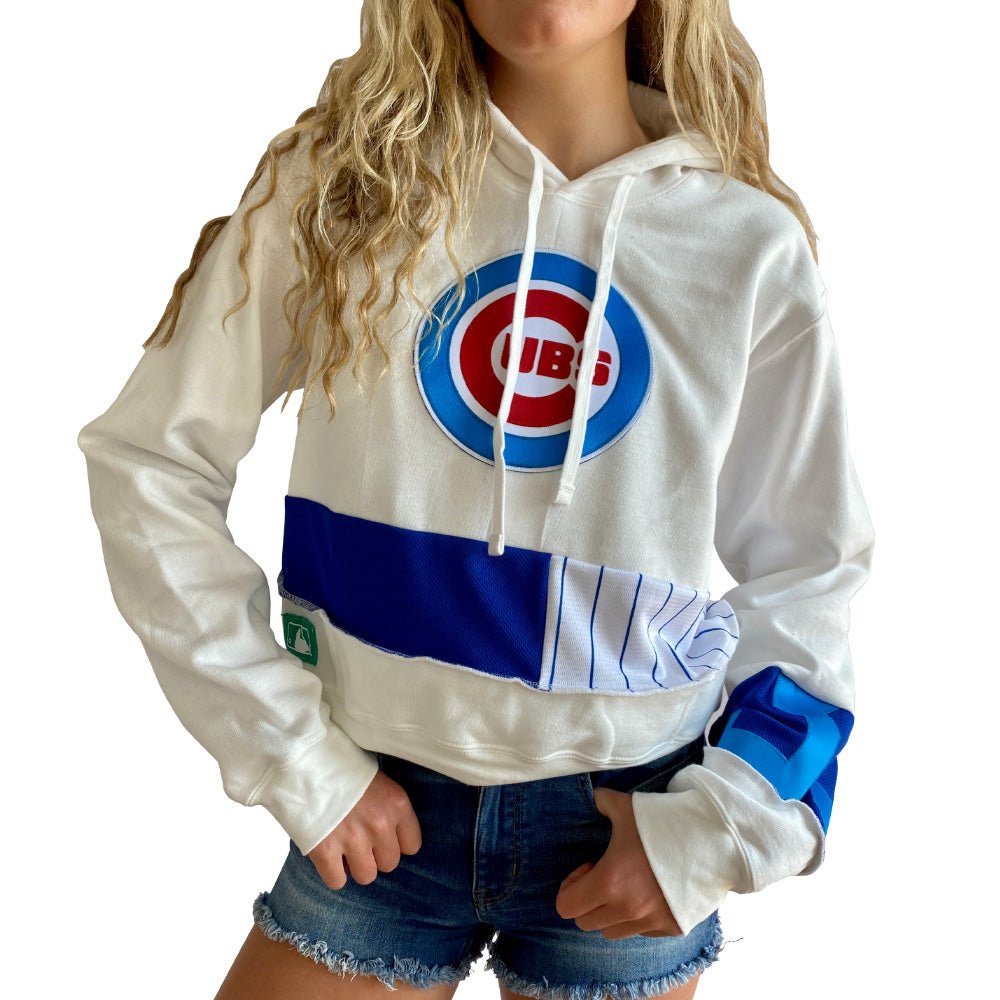 Chicago Cubs Refried Apparel Women's Sustainable Hoodie Sweatshirt