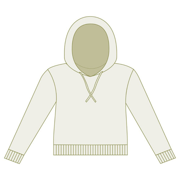 Women's Hooded Crop Sweatshirt